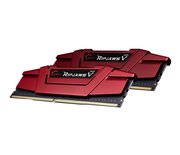 G.SKILL DDR4 16GB (2x8GB) RipjawsV Red F4-2400C15D-16GVR - 251179 - zdjęcie 3
